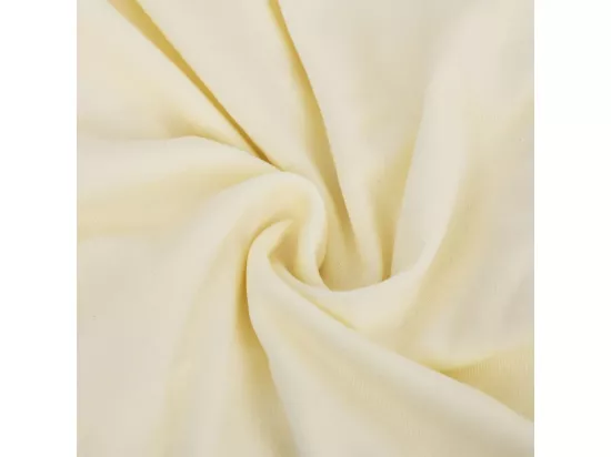 Housse extensible de canapé 3 places Crème Jersey de polyester