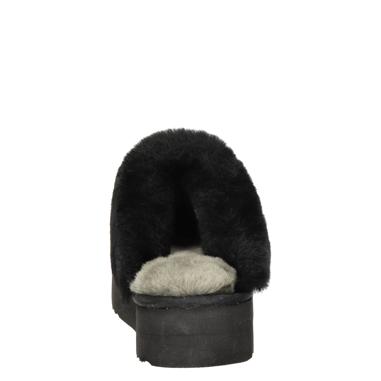Flurry Plateau dames pantoffel Warmbat Australia Zwart