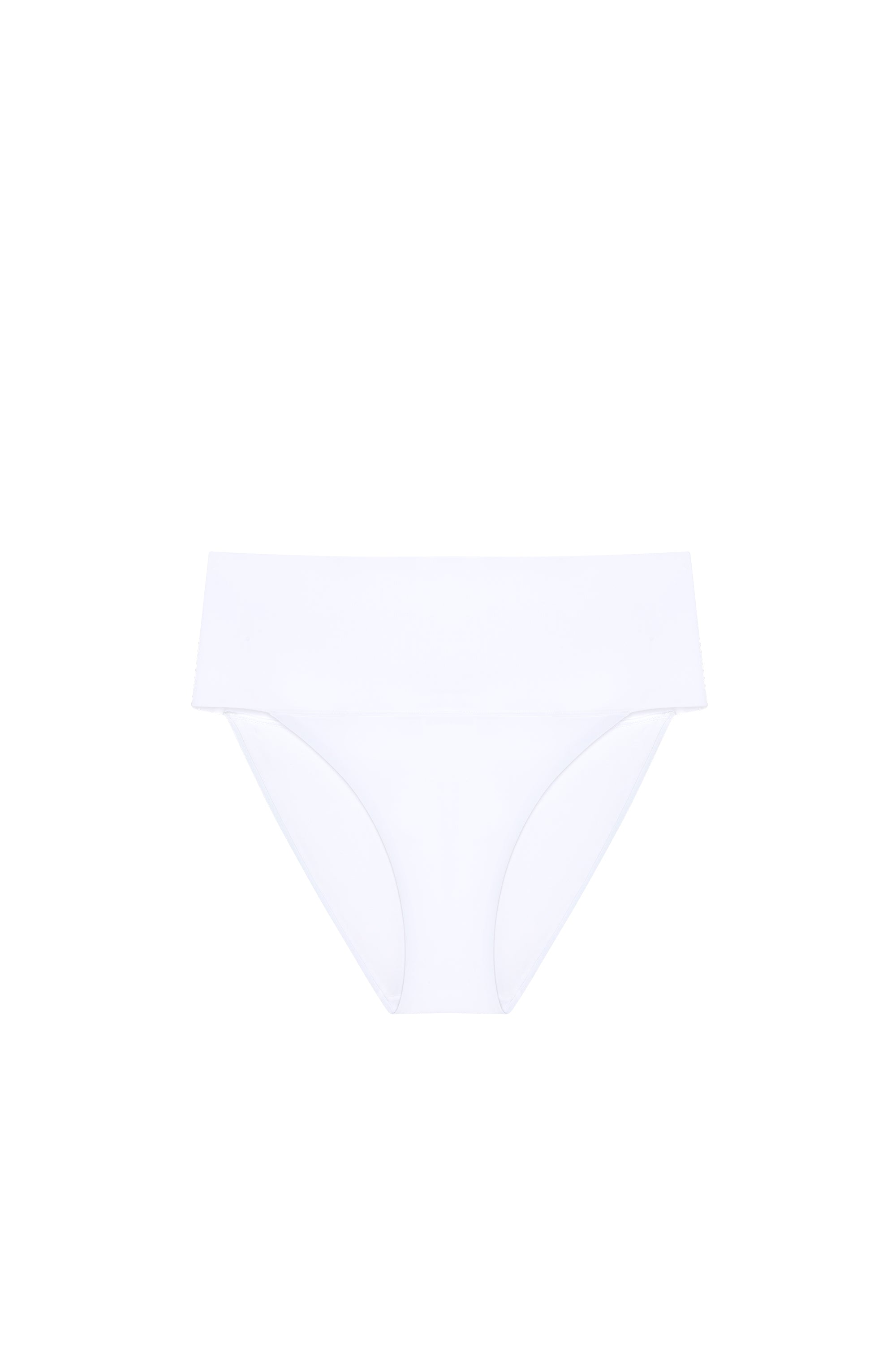 angie Bas de maillot de bain taille haute blanc Blanc