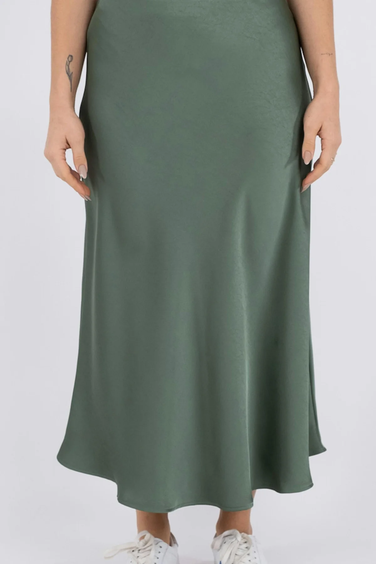 Neo Noir Bovary Skirt forrest green