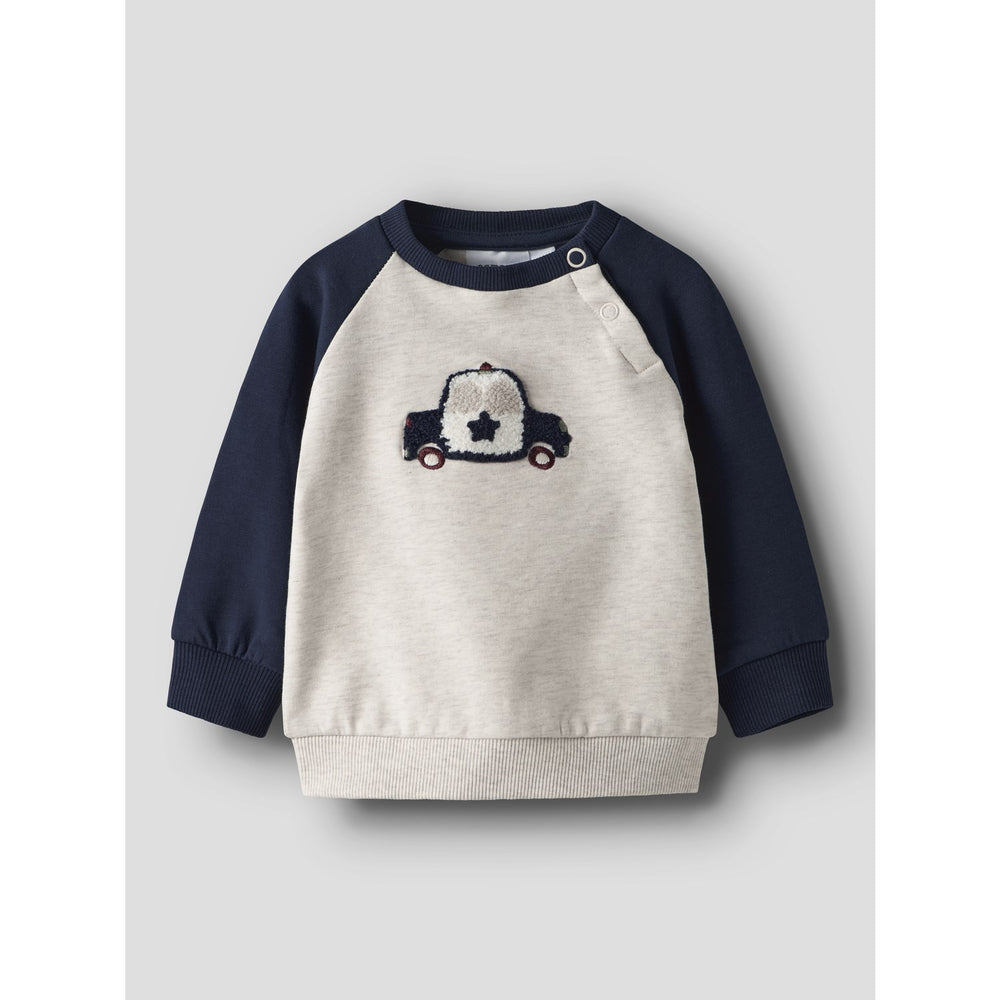 Køb Name It Navy Blazer Nbmthorstein Ls Sweat Box Bru