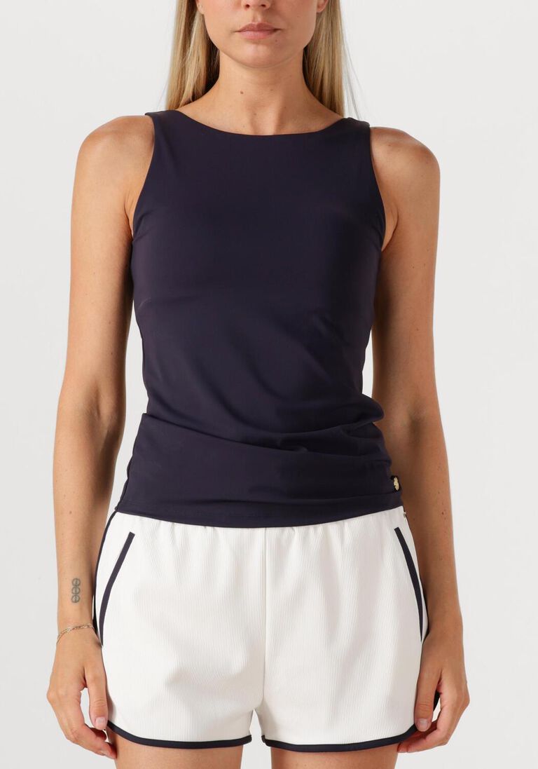 blauwe house of gravity tops & t-shirts cross tank top