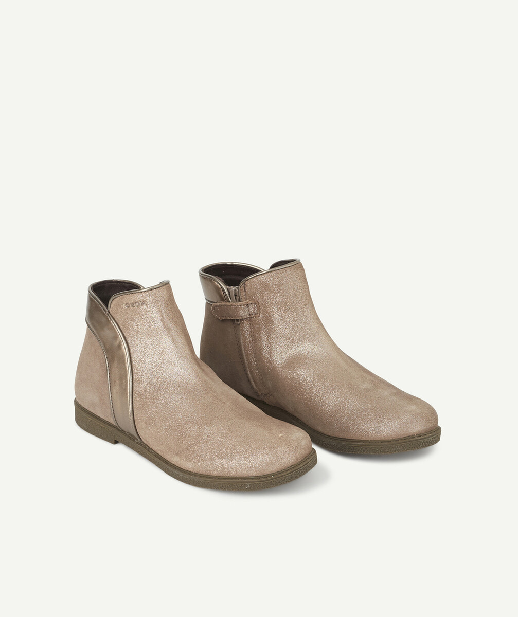 GEOXBOTTINES FILLE GRISES PAILLETÉES