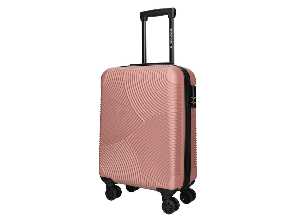 Enrico Benetti Louisville Handbagage koffer - Oud Roze