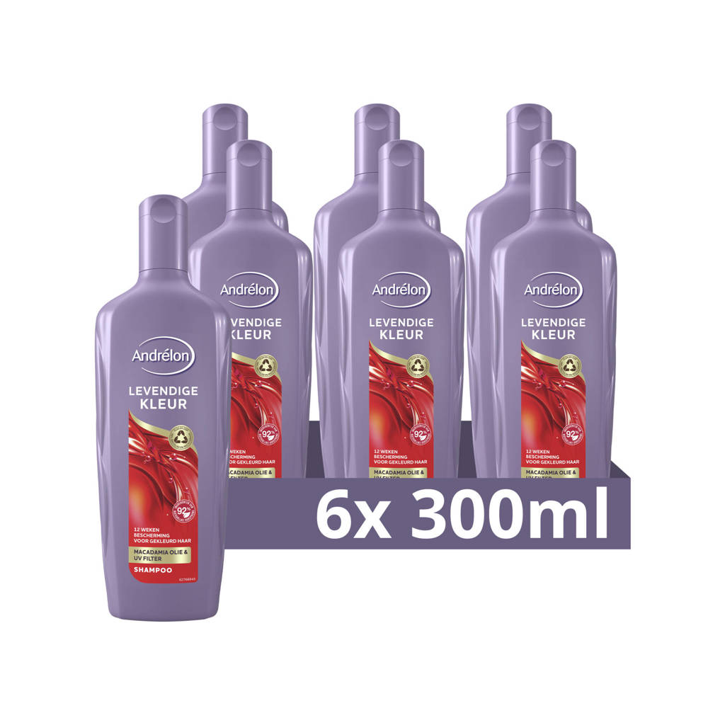 Levendige Kleur shampoo - 6 x 300 ml