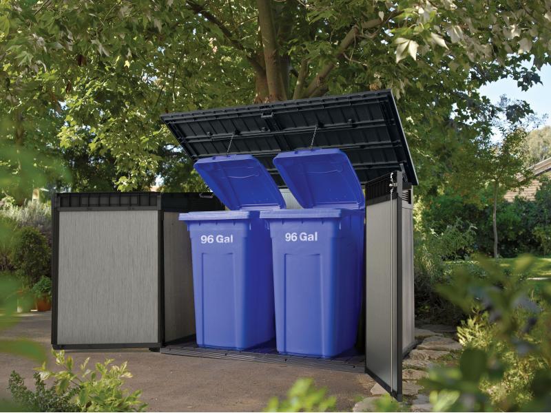 Keter Gartenschrank Grande Store Anthrazit/Grau Grosse Aufbewahrungsbox