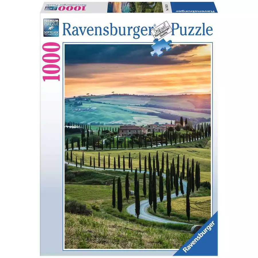 Ravensburger Val d'Orcia, Toskana bunt