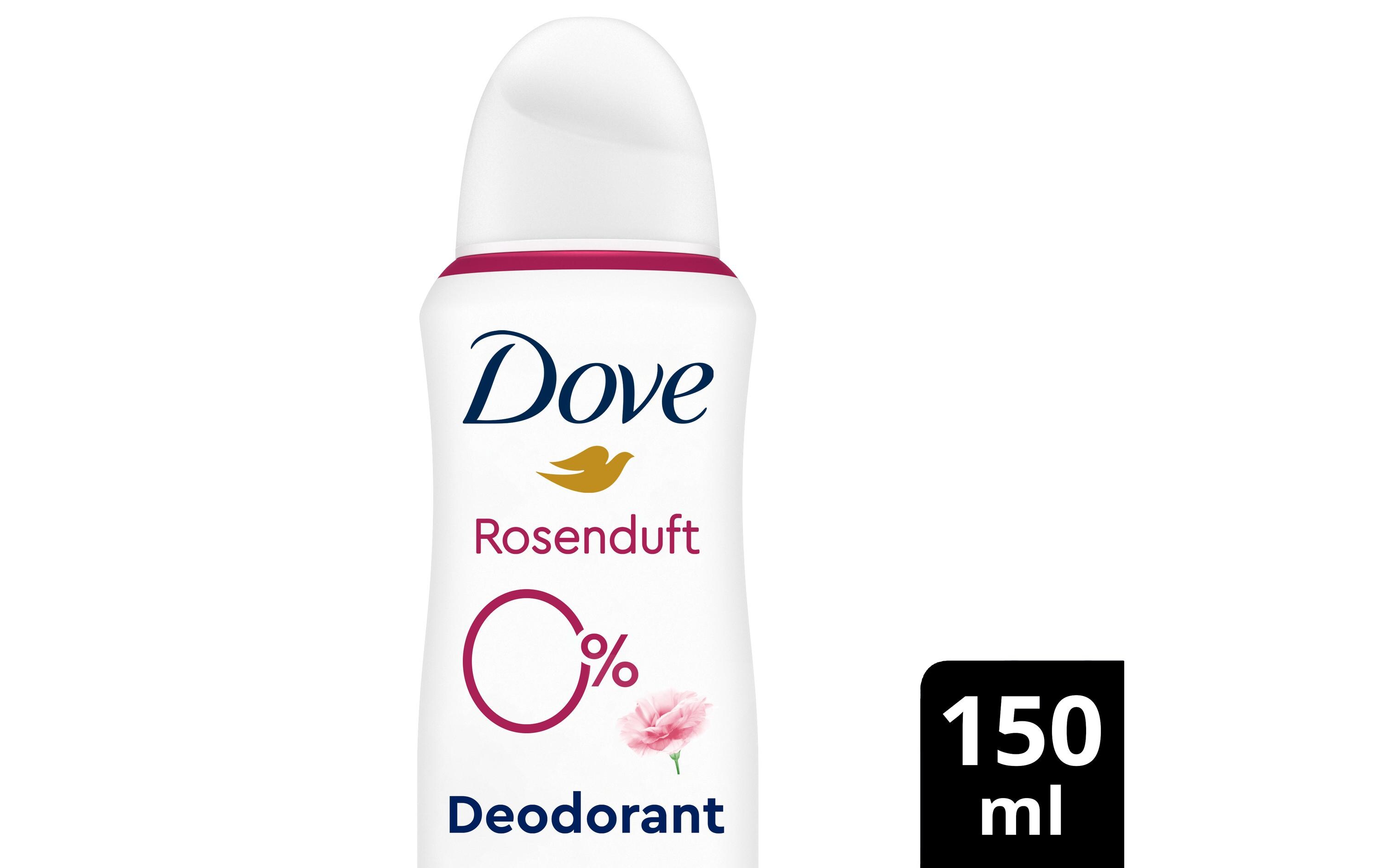 Deo Spray mit Rosenduft und Zink-Komplex 150 mlDeodorant-Spray ohne Aluminiumsalze