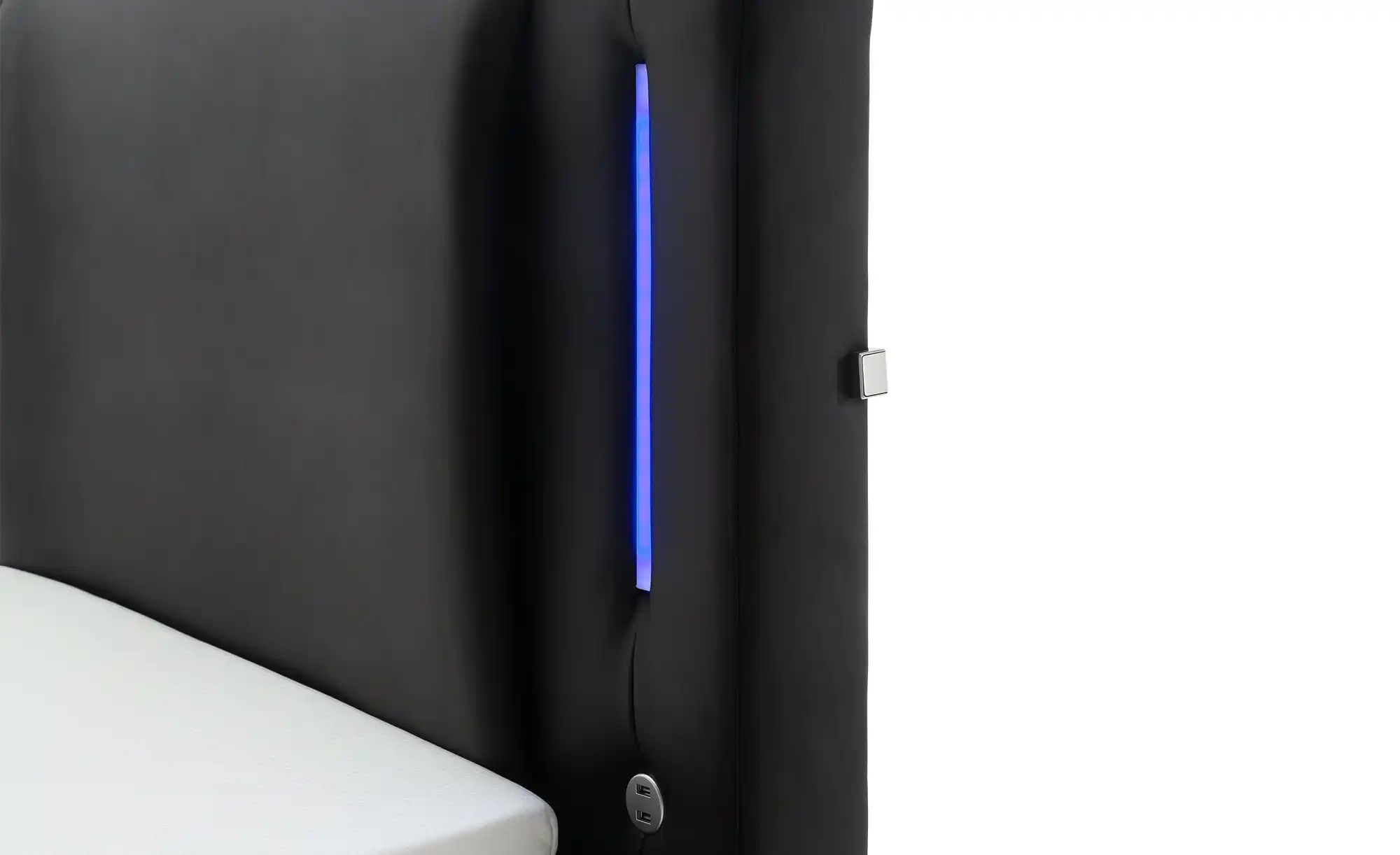 Boxspringbett mit LED-Beleuchtung Brighton