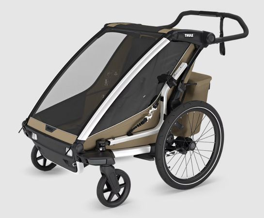 THULE CHARIOT CROSS 2 Gen. 2 Kinderanhänger  alufaded khaki