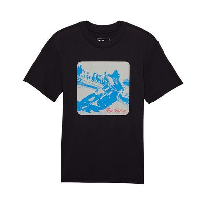 T-Shirt manches courtes Fox SCRIPTED PHOTO FEMME - Noir