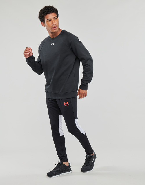 Under Armour - RIVAL FLEECE CREW - Noir / Blanc