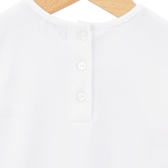 T-shirt Ml Santa Cruz   Blanc        de               Nano & nanette