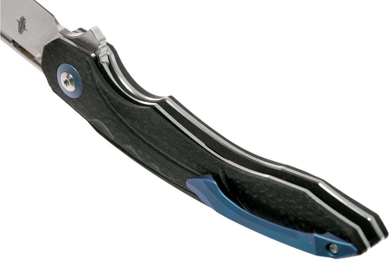 Bestech Fanga Black G10 & Carbonfiber BG18C zakmes