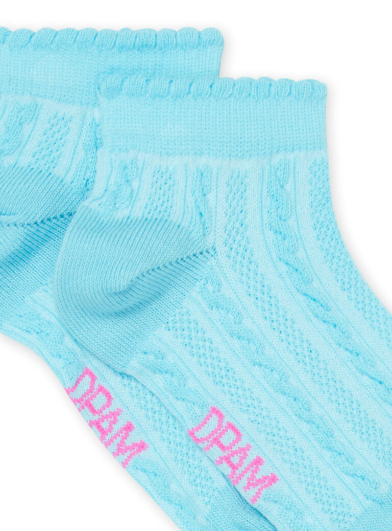 Chaussettes turquoises