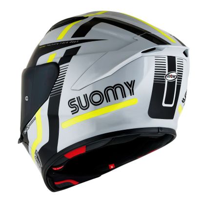 Casque Suomy TRACK-1 - NINETY SEVEN - Gris / Jaune