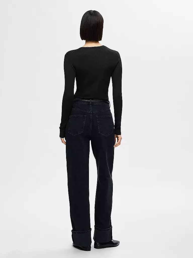 SELECTED FEMME Pullover  SLFNAJA schwarz