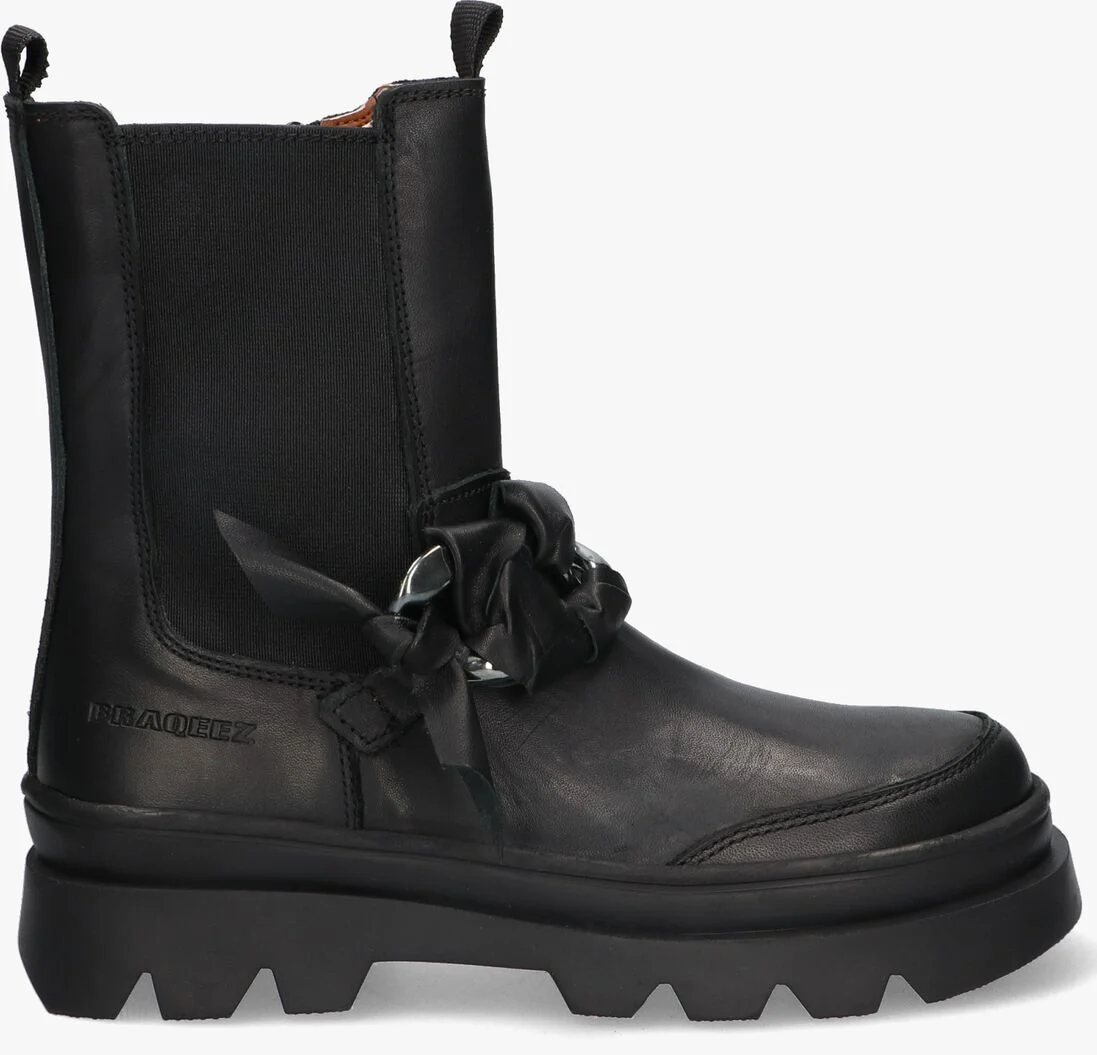 BRAQEEZ zwarte braqeez chelsea boots dana denver