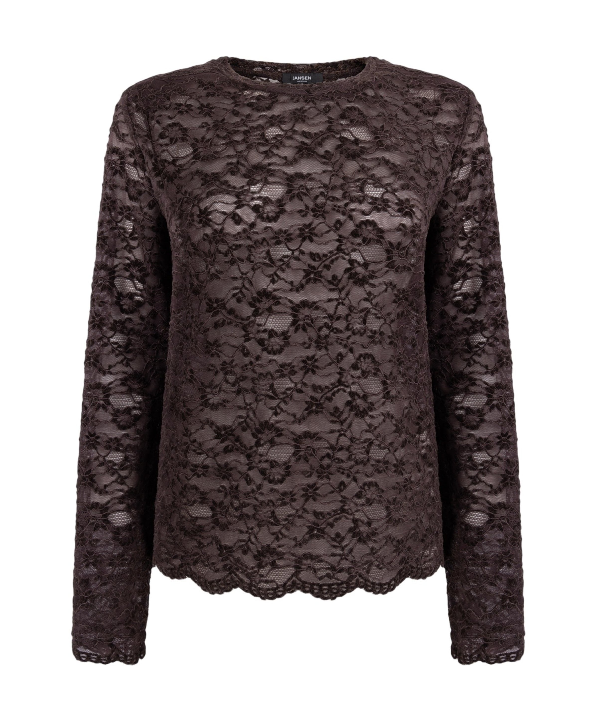 JANSEN Amsterdam Dames top bruin