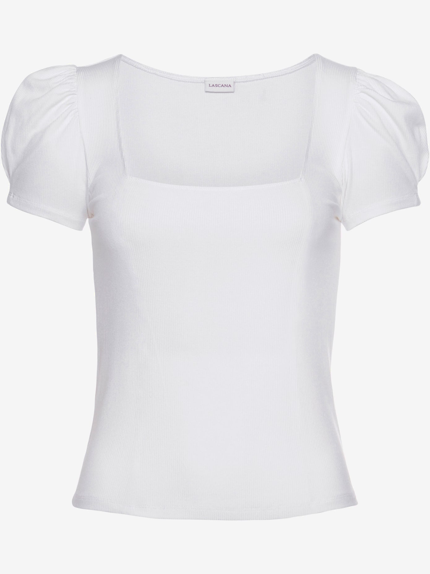 T-shirt à manches courtes manches bouffantes courtes