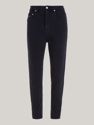 Calça jeans slim de cintura ultra alta para mães