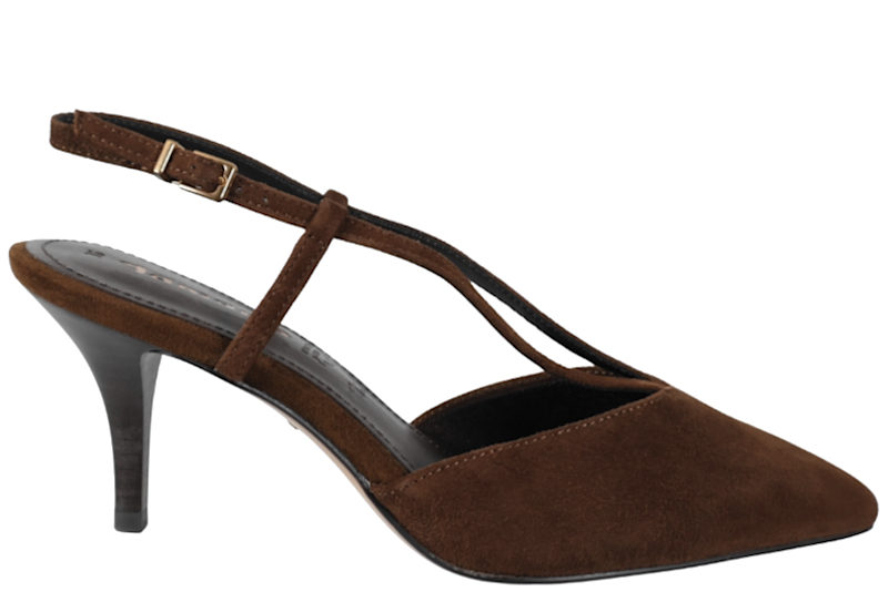 TAMARIS SLINGBACK STILET I BRUNT RUSKIND