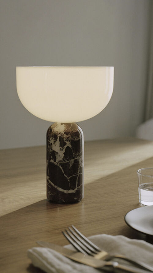 New Works Kizu Portable Lamp Rosso