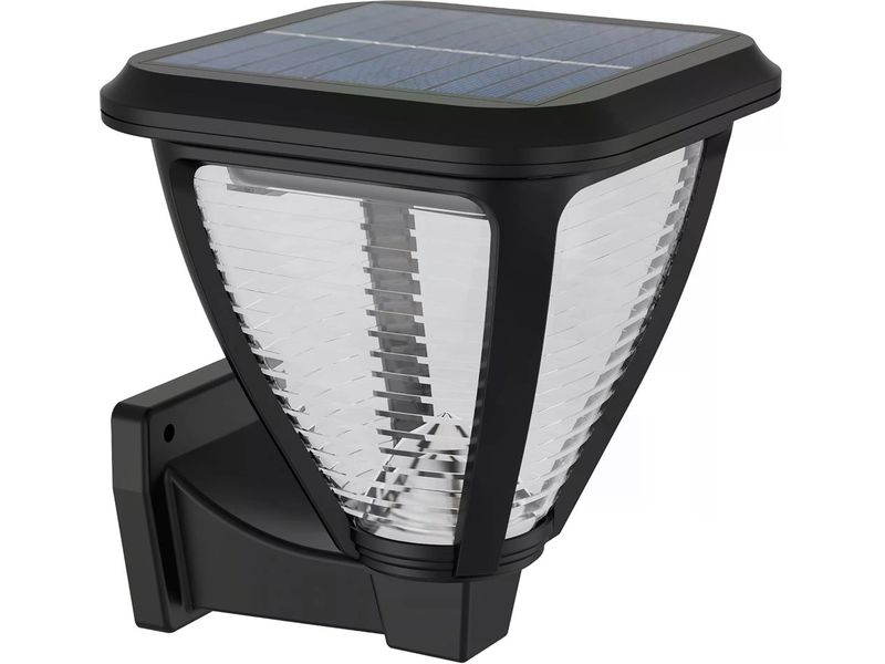 Philips Solar Vapora Wandleuchte, Lichtsensor, 2700K, schwa Aussenwandleuchte