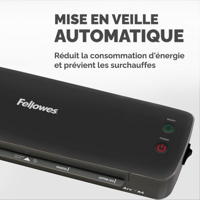 Fellowes Arc A4 - Plastifieuse A4 - jusqu'à 80 microns - anti-bourrage