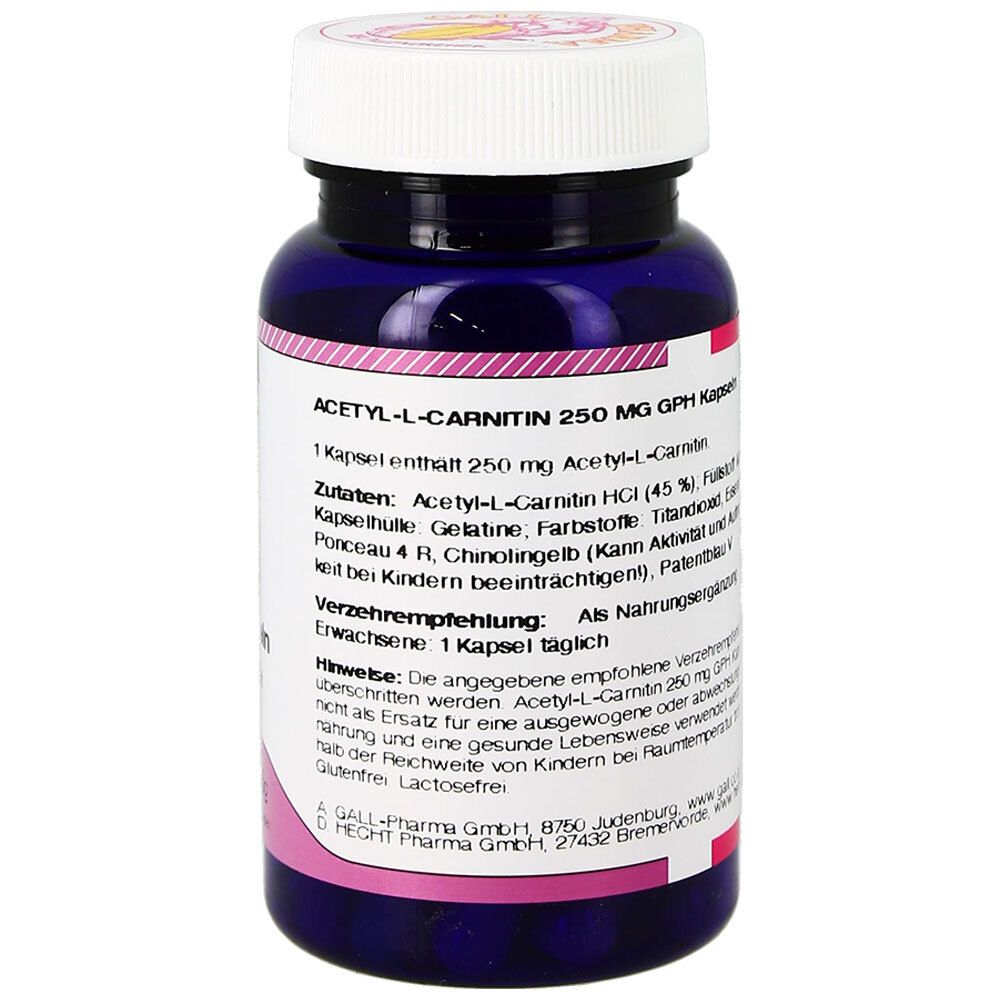 GALL PHARMA Acetyl-L-Carnitin 250 mg Kapseln