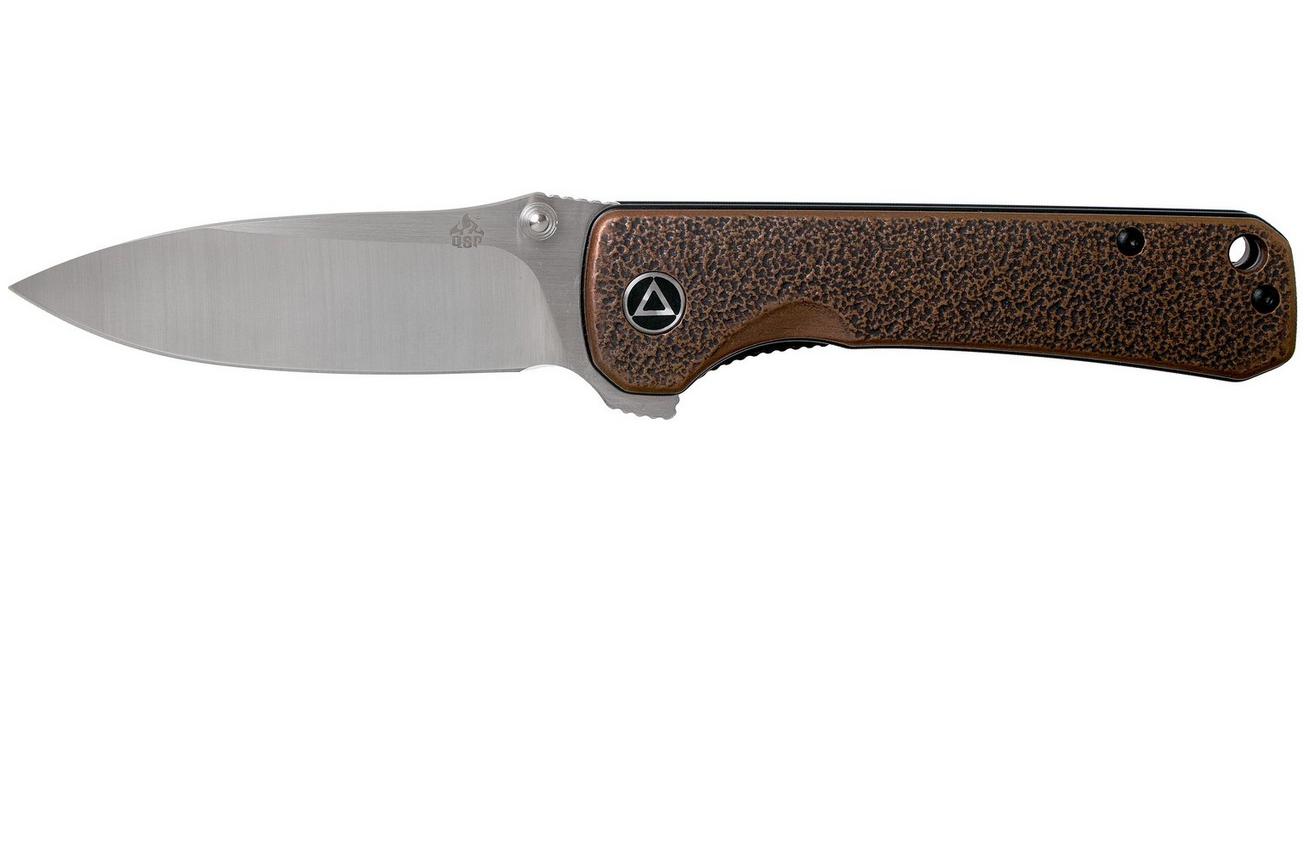 QSP Knife Hawk QS131-M Copper, Satin zakmes