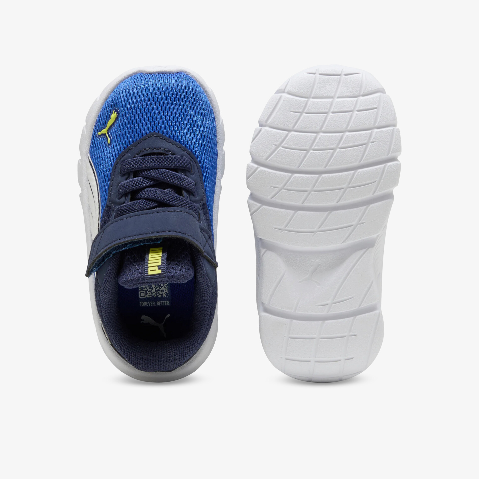 PUMA Flex Focus Kinder Trainingsschuhe blau