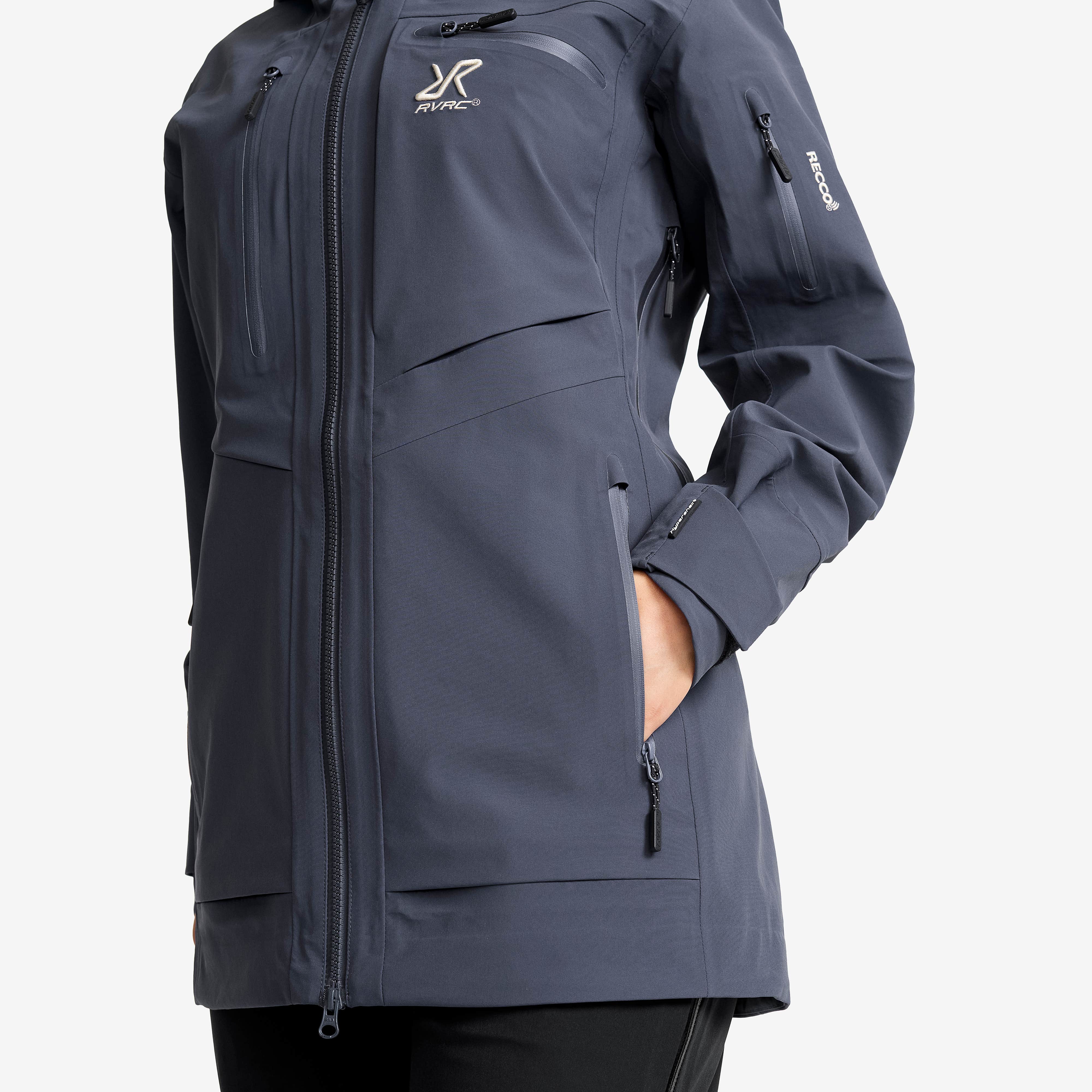 Cyclone Long 3L Jacket Dame India Ink