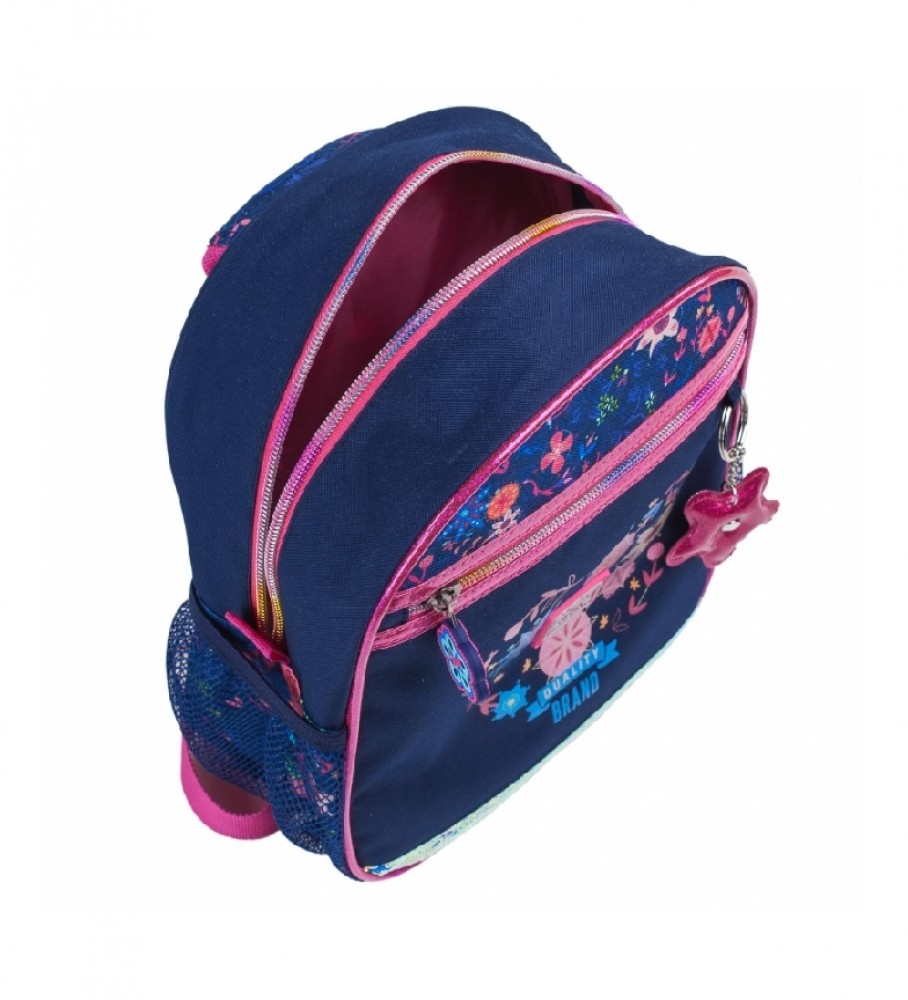 Mochila infantil Skpat 131534 Azul Marinho - 23x25x10cm -