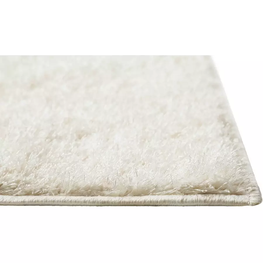 Wecon home basics Hochflorteppich Fanny creme weiß