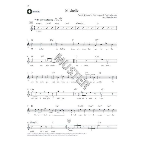 Schott Beatles Classics T-Sax