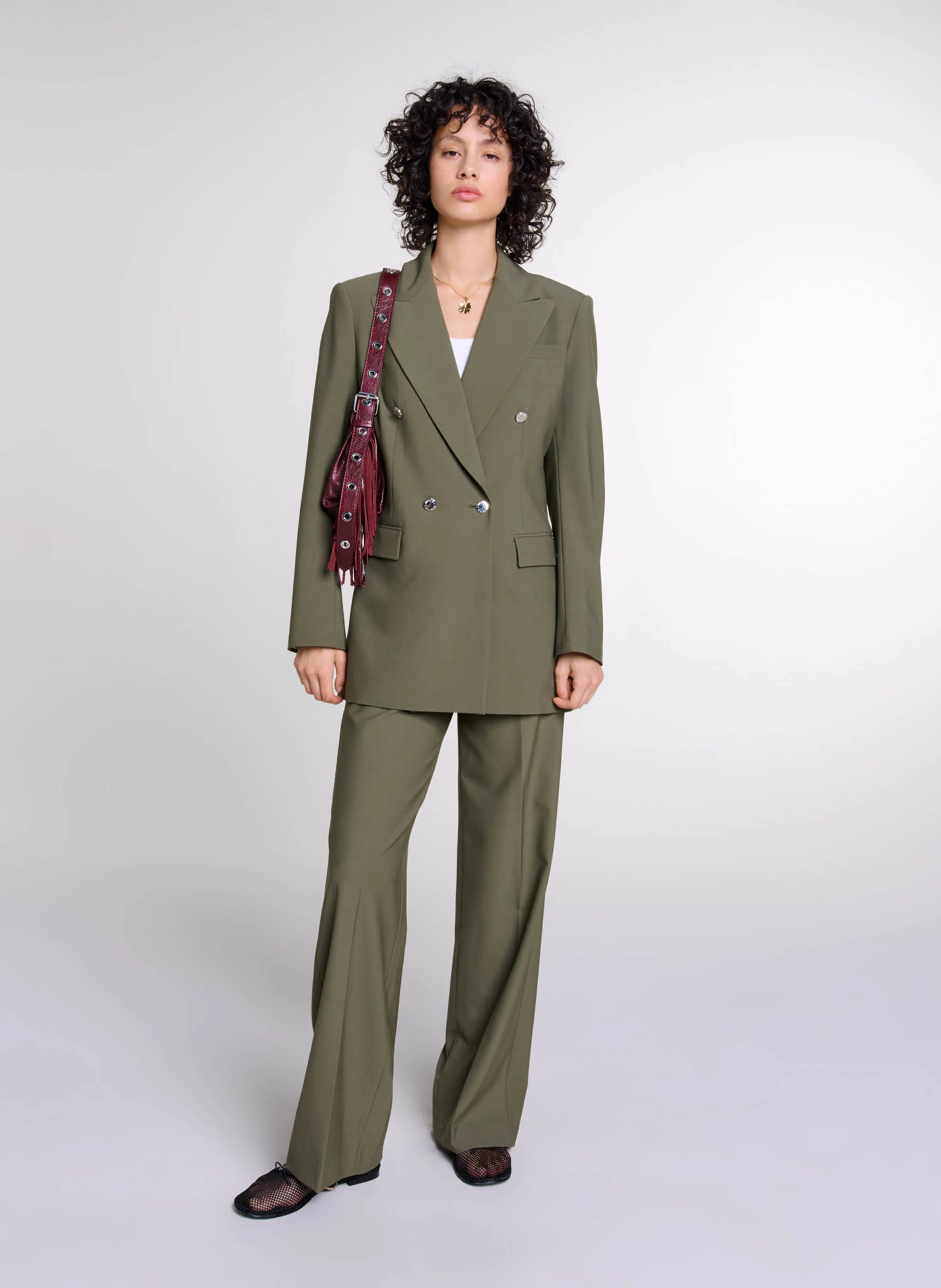 Veste de tailleur esprit officier | Kaki