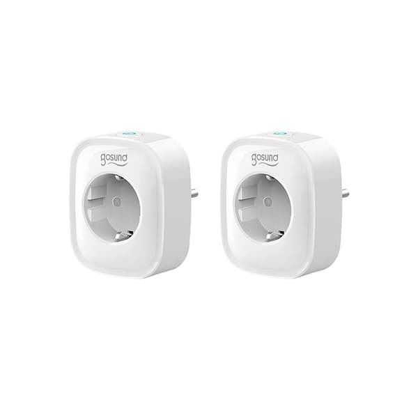 Gosund Wifi Smart Plug 16A Tuya-kompatibel 2-pakning