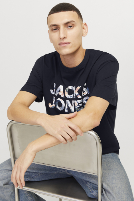 Jack & Jones blauwe heren t-shirt