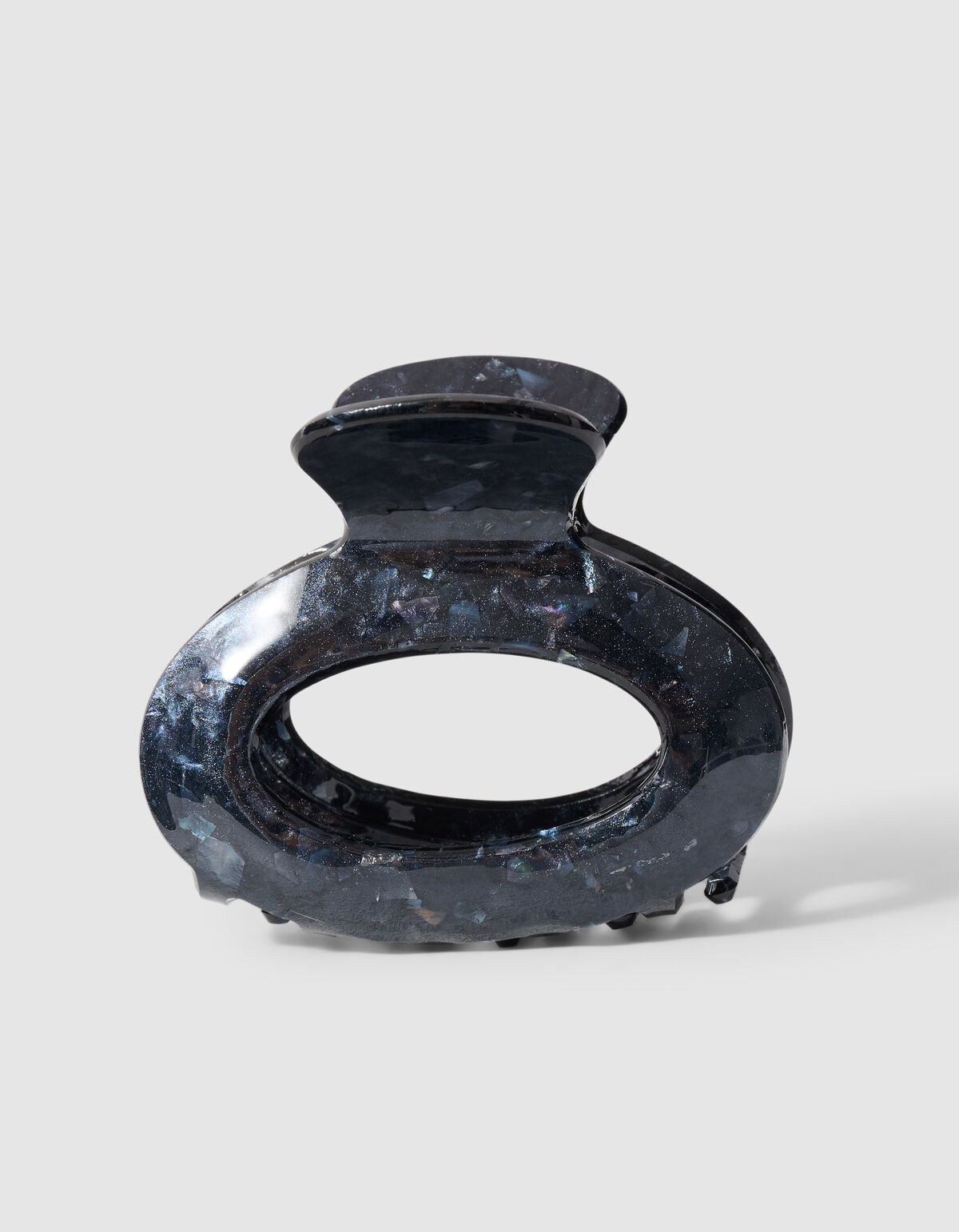 Bulky Haarklem Donkerblauw