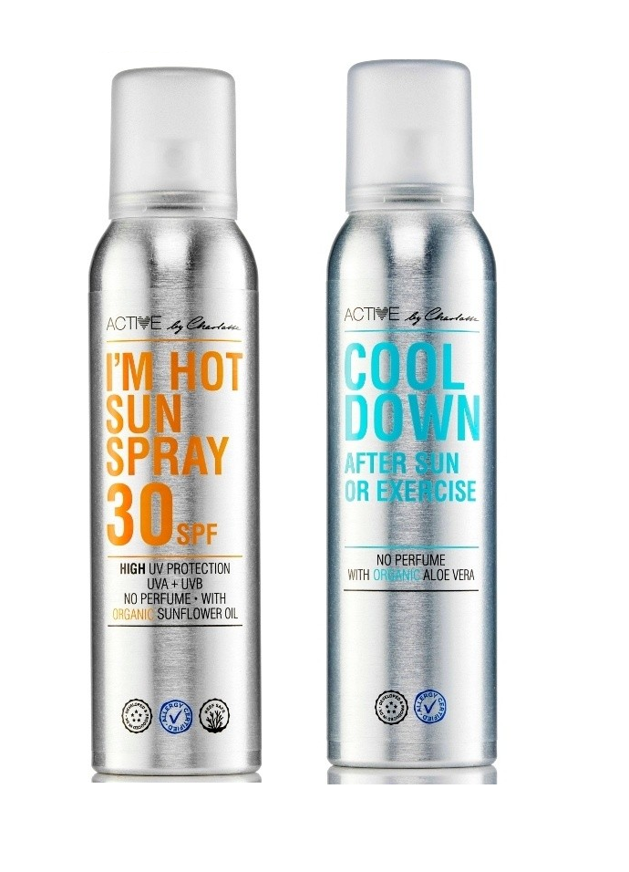 Active By Charlotte - I'M Hot Sun Spray SPF 30 150 ml+ Active By Charlotte - Cool Down After Sun Or Exercise 150 ml - Solcreme