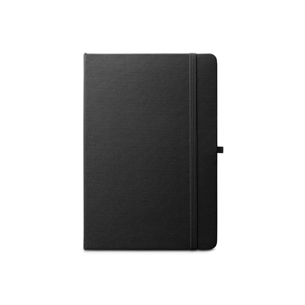hi!dea 93297 - Cahier A5 en polyester recyclé (100% rPET) avec pages lignées