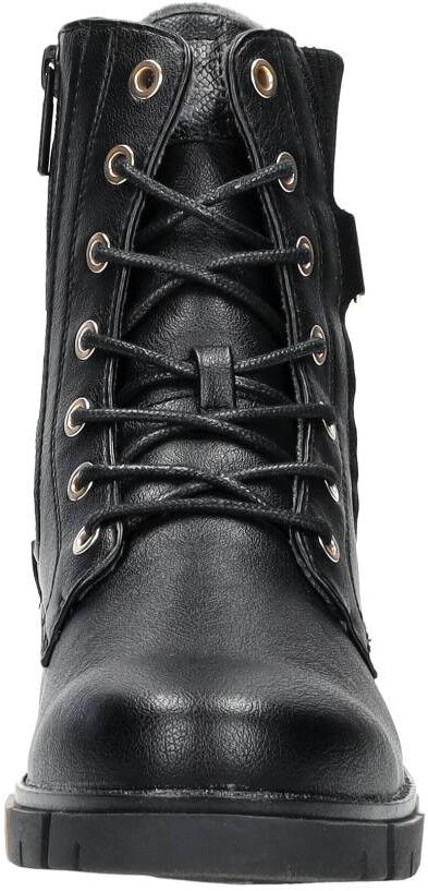 Mustang Veterschoenen Hoog zwart