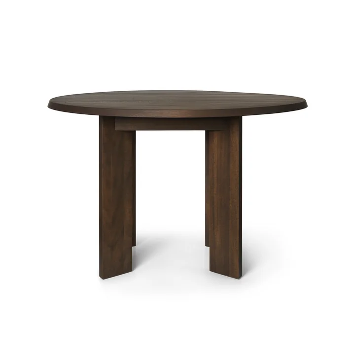 Ferm Living - Tarn Esstisch, 115 cm, Buche dunkel gebeizt