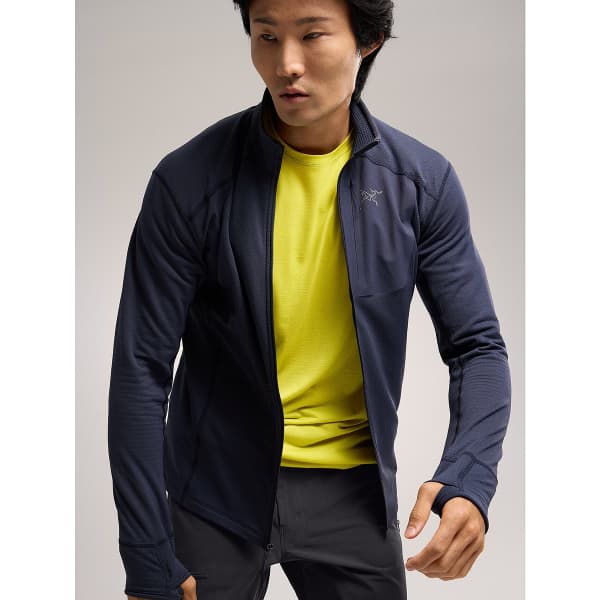 Veste polaire randonnée ARC'TERYX DELTA JACKET M BLACK SAPPHIRE