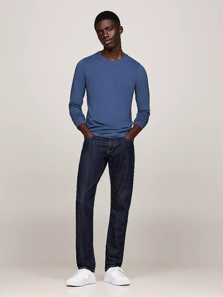 TOMMY HILFIGER Langarmshirt blau