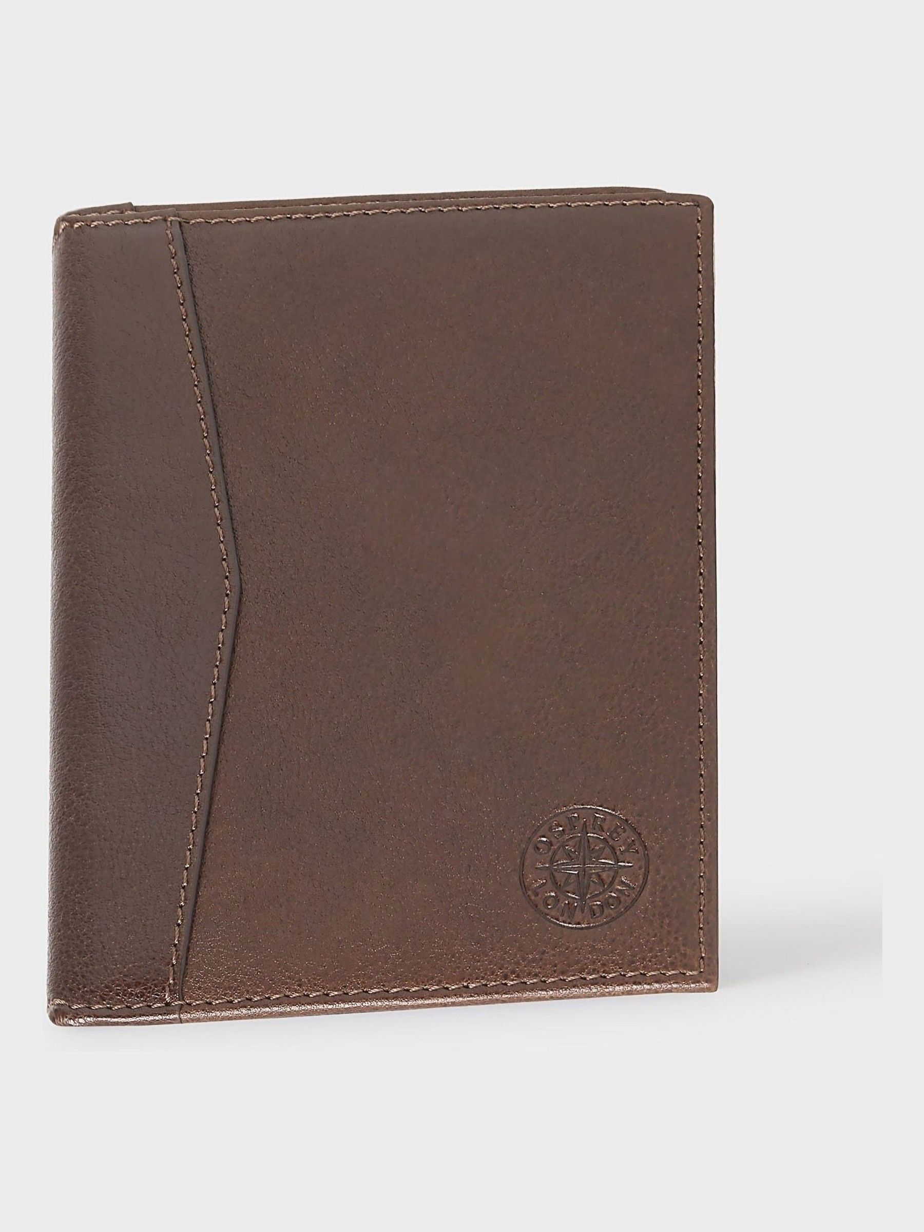 Osprey London The Compass Leather Passport Holder