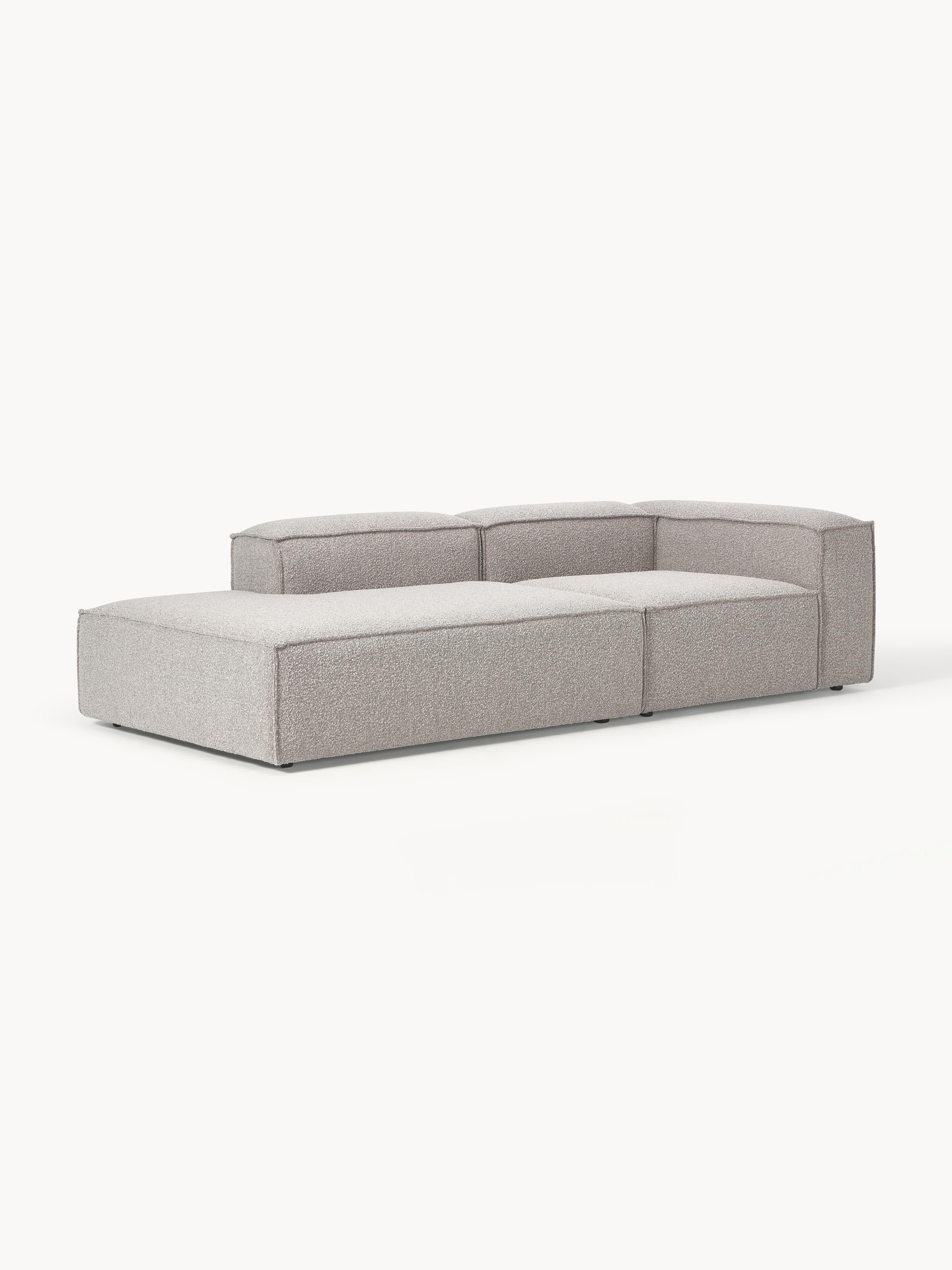 Modulaire chaise longue Lennon van bouclé