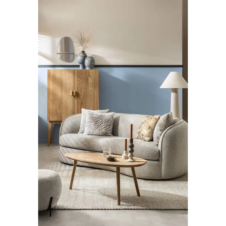 Vloerkleed Kent - beige - 160x230 cm