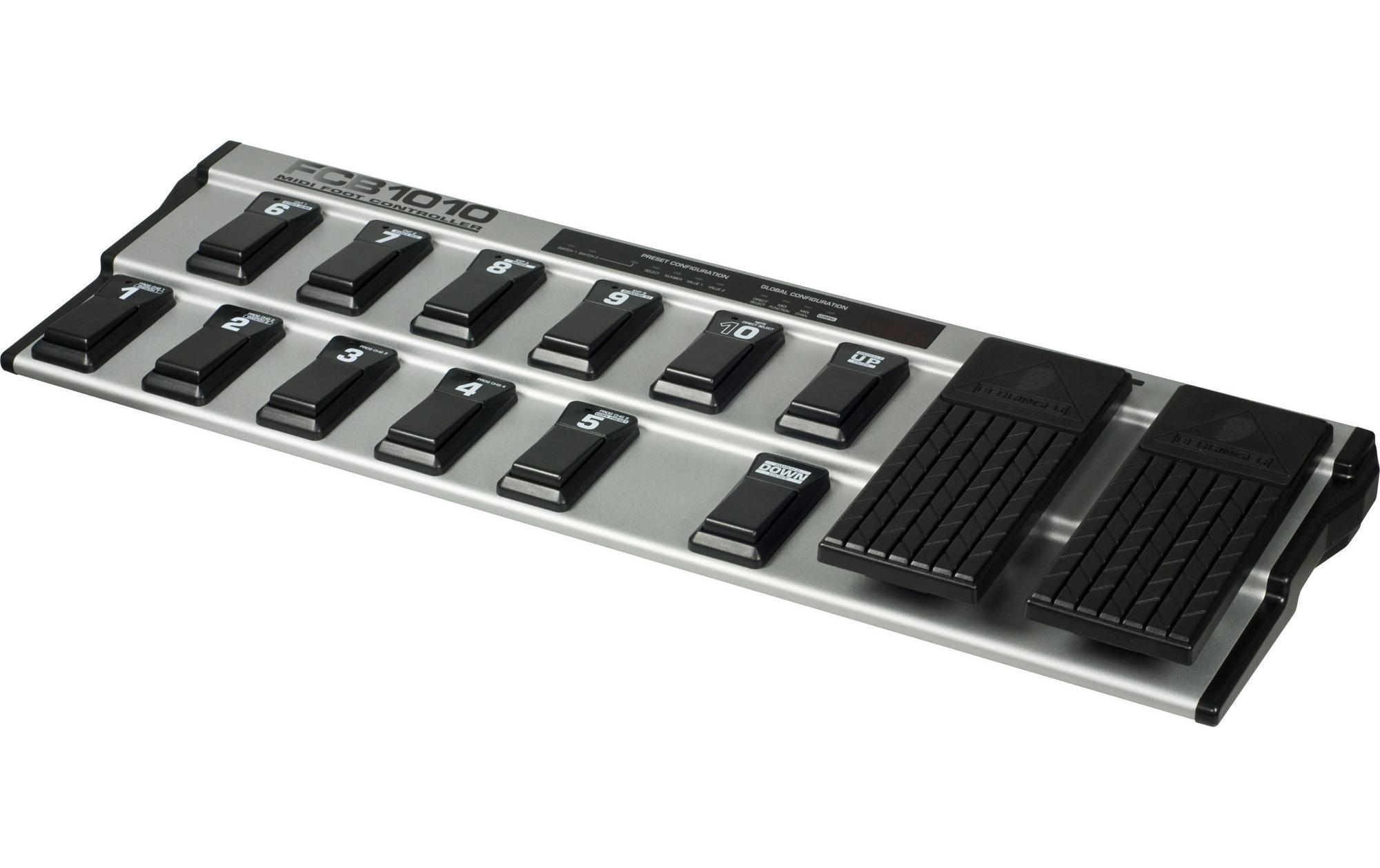 Fusscontroller FCB1010<br>USB/MIDI-Pad-Controller